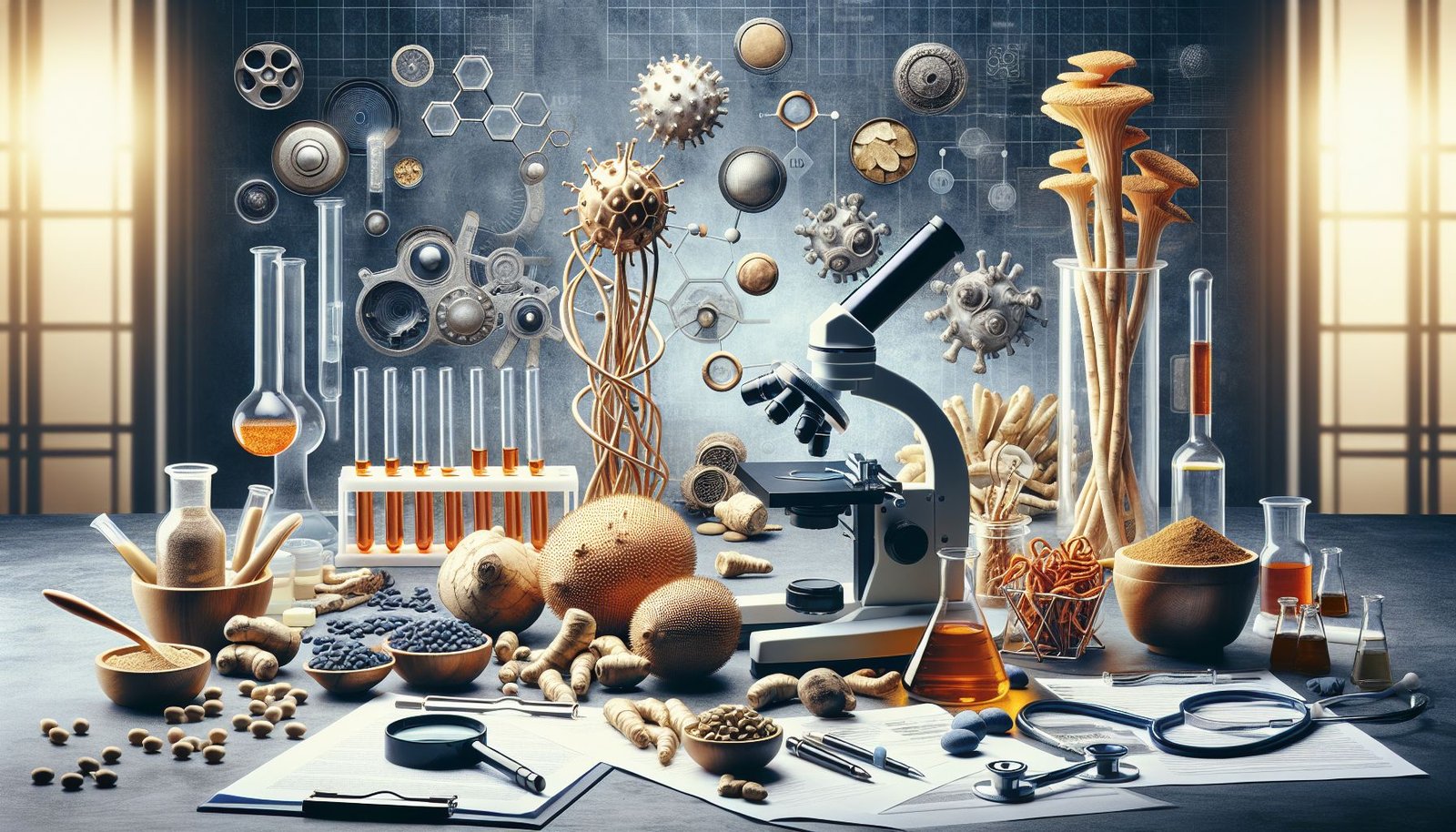 Image depicting various natural and medical sexual performance boosters